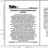 Yale Class 5 Internal Combustion Engine Trucks C877 GDP300 330 360EB Service Manual 4