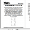 Yale Class 5 Internal Combustion Engine Trucks D878 GLPGDP60VX GLPGDP70VX Europe Service Manual 2