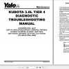 Yale Class 5 Internal Combustion Engine Trucks D909 GDP80VX GLP90VX Europe Service Manual 1