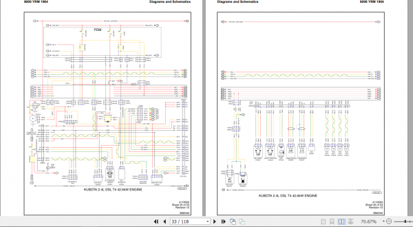Yale Class 5 Internal Combustion Engine Trucks D909 GDP80VX GLP90VX Europe Service Manual 5