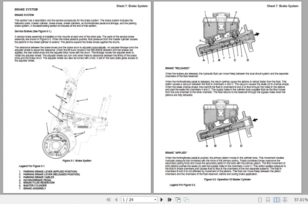 Yale Class 5 Internal Combustion Engine Trucks E177 GDP RG Service Manual 2