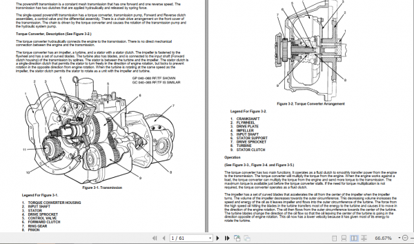 Yale Class 5 Internal Combustion Engine Trucks E177 GDP TG Service Manual 3