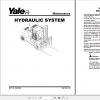 Yale Class 5 Internal Combustion Engine Trucks E876 GDP80DC GDP120DC Europe Service Manual 1