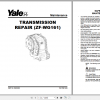 Yale Class 5 Internal Combustion Engine Trucks E877 GDP130EC GDP160EC Europe Service Manual 6