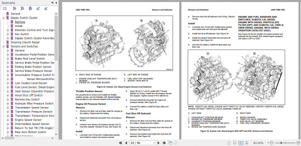 Yale Class 5 Internal Combustion Engine Trucks F878 GLP60 70VX GDP60 70VX Europe Service Manual 5