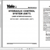 Yale Class 5 Internal Combustion Engine Trucks G877 GDP300EC GDP360EC Service Manual 1