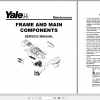 Yale Class 5 Internal Combustion Engine Trucks H877 GDP130EC GDP160EC Europe Service Manual 3