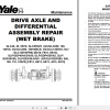 Yale Class 5 Internal Combustion Engine Trucks J813 GPGLPGDP80VX 120VX Service Manual 2