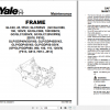 Yale Class 5 Internal Combustion Engine Trucks J813 GPGLPGDP80VX 120VX Service Manual 3