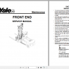 Yale Class 5 Internal Combustion Engine Trucks J877 GDP130EF GDP160EF Europe Service Manual 1