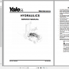 Yale Class 5 Internal Combustion Engine Trucks J877 GDP130EF GDP160EF Europe Service Manual 2