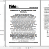 Yale Class 5 Internal Combustion Engine Trucks K813 GLPGDP40VX GLPGDP55VX Europe Service Manual 1