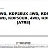 Yale Internal Combustion Engine Truck A7R8 KDP18UX 4WD KDP25UX 4WD KDP35UX 4WD Service Manual 2