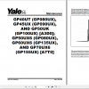 Yale Internal Combustion Engine Truck A7S6 GP080UX GP090UX GP100UX Service Manual 1