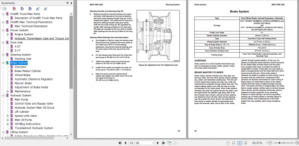 Yale Internal Combustion Engine Truck A7S6 GP080UX GP090UX GP100UX Service Manual 2