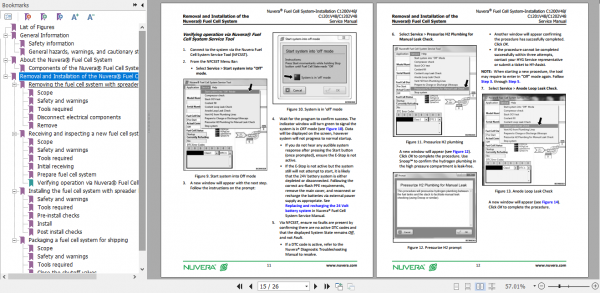 Yale Nuvera Fuel Cell System C1200V48 C1201V48 C1202V48 Service Manual 2