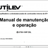 Yale Utilev 8T 10T Internal Combustion Counterbalanced Forklift Truck Service Manual Portuguese 1