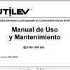 Yale Utilev 8T 10T Internal Combustion Counterbalanced Forklift Truck Service Manual Spanish 1