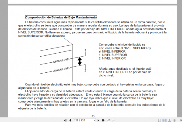 Yale Utilev 8T 10T Internal Combustion Counterbalanced Forklift Truck Service Manual Spanish 3
