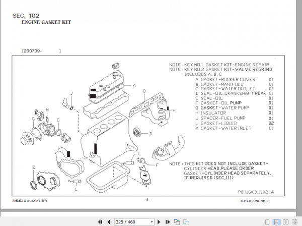 Yale Utilev Internal Combustion Counterbalanced Trucks 1.5T 1.8T Parts Catalog 2