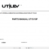 Yale Utilev Internal Combustion Counterbalanced Trucks 1.5T 1.8T Parts Catalog 3
