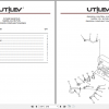 Yale Utilev Internal Combustion Counterbalanced Trucks A279 UT2.0 3.2C Parts Catalog 1