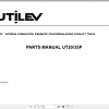 Yale Utilev Internal Combustion Counterbalanced Trucks A285 UT20 25P UT30 35P Parts Catalog 1