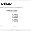 Yale Utilev Internal Combustion Counterbalanced Trucks A370 UT13 20PTE Parts Catalog 1