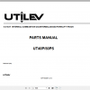 Yale Utilev Internal Combustion Counterbalanced Trucks A411 UT40 50PS Parts Catalog 1