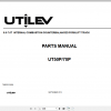 Yale Utilev Internal Combustion Counterbalanced Trucks A413 UT50 70P Parts Catalog 1