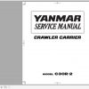 Yanmar Crawler Carrier C30R 2 Service Manuals EN PDF 1