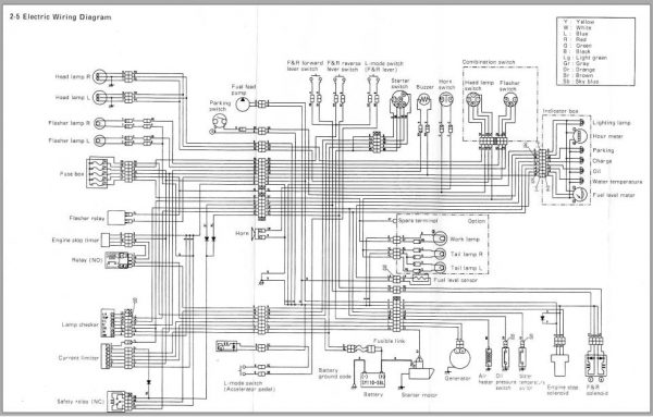 Yanmar Crawler Carriers C30R 1 Wiring Diagrams