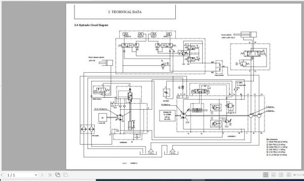 Yanmar Crawler Carriers C30R 2 Hydraulic Diagrams 6530512