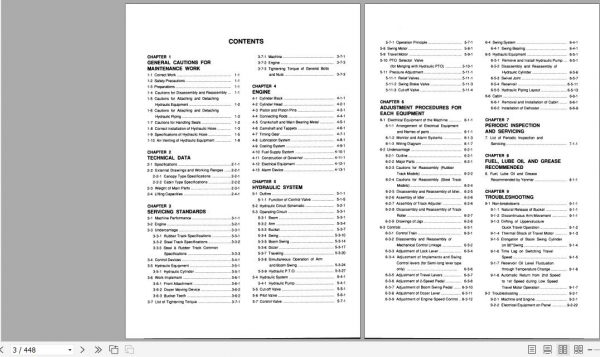 Yanmar Crawler Excavators B22 2 B22 2A Service Manuals EN PDF 2