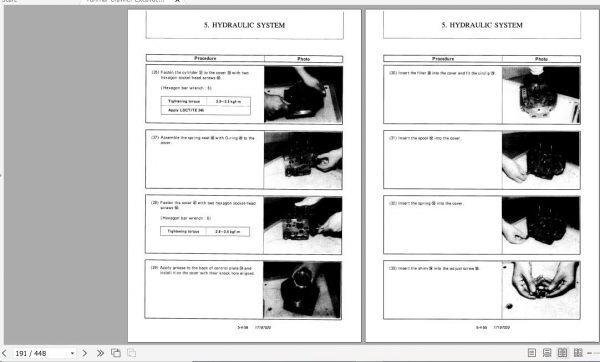 Yanmar Crawler Excavators B22 2 B22 2A Service Manuals EN PDF 3