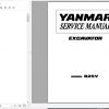 Yanmar Crawler Excavators B25V Service Manuals EN PDF 1