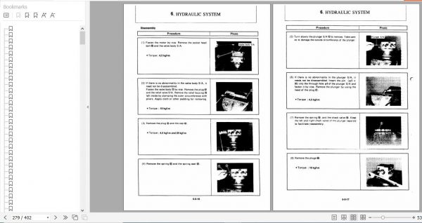 Yanmar Crawler Excavators B25V Service Manuals EN PDF 3