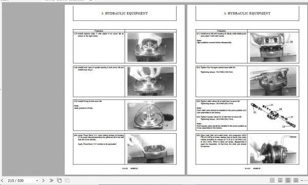 Yanmar Crawler Excavators B7 3 Service Manuals EN PDF 3