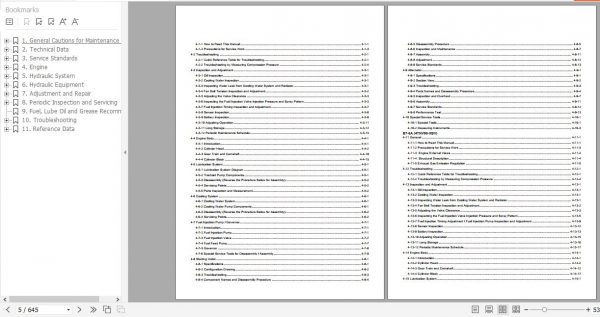 Yanmar Crawler Excavators B7 5 B7 5A Service Manuals EN PDF 2