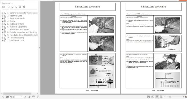 Yanmar Crawler Excavators B7 5 B7 5A Service Manuals EN PDF 3