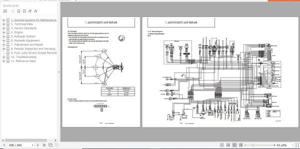 Yanmar Crawler Excavators B7 5 B7 5A Service Manuals EN PDF 4