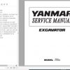 Yanmar Crawler Excavators SV05 Service Manuals EN PDF 1