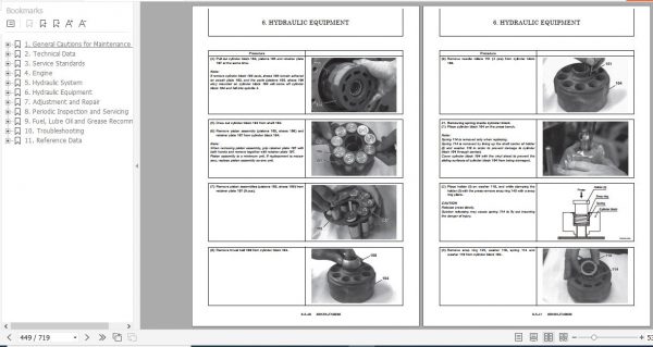 Yanmar Crawler Excavators SV100 1A Service Manuals EN PDF 3