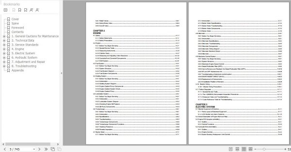 Yanmar Crawler Excavators SV100 2A 2PB Service Manuals EN PDF 2