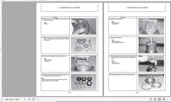 Yanmar Crawler Excavators SV26 Service Manuals EN PDF 3