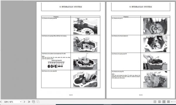 Yanmar Crawler Excavators SV60 A Service Manuals EN PDF 3