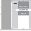 Yanmar Crawler Excavators VIO10 2A Service Manuals EN PDF 1