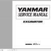 Yanmar Crawler Excavators VIO15 2 Service Manuals EN PDF 1