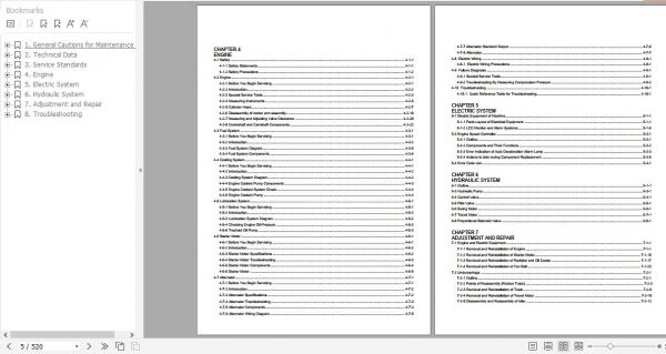 Yanmar Crawler Excavators VIO23 6 Service Manuals EN PDF 2