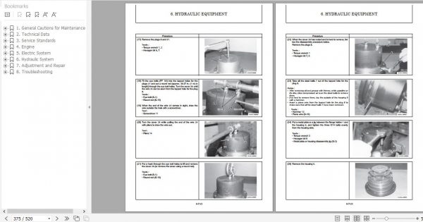 Yanmar Crawler Excavators VIO23 6 Service Manuals EN PDF 3